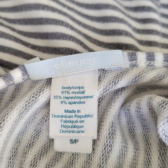 EBERJEY The Dolman Sleeve Top Sadie Stripes Pullover - Picture 6 of 7